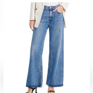Paloma Baggy High Rise Wide Leg Jeans in Siesta Size 26